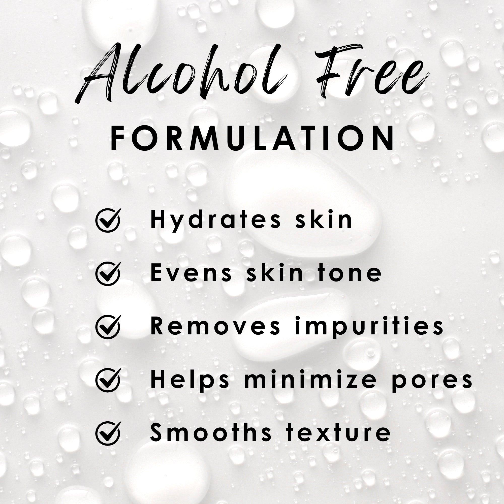 Alcohol Free Witch Hazel Face Toner Blue Haven Holistics
