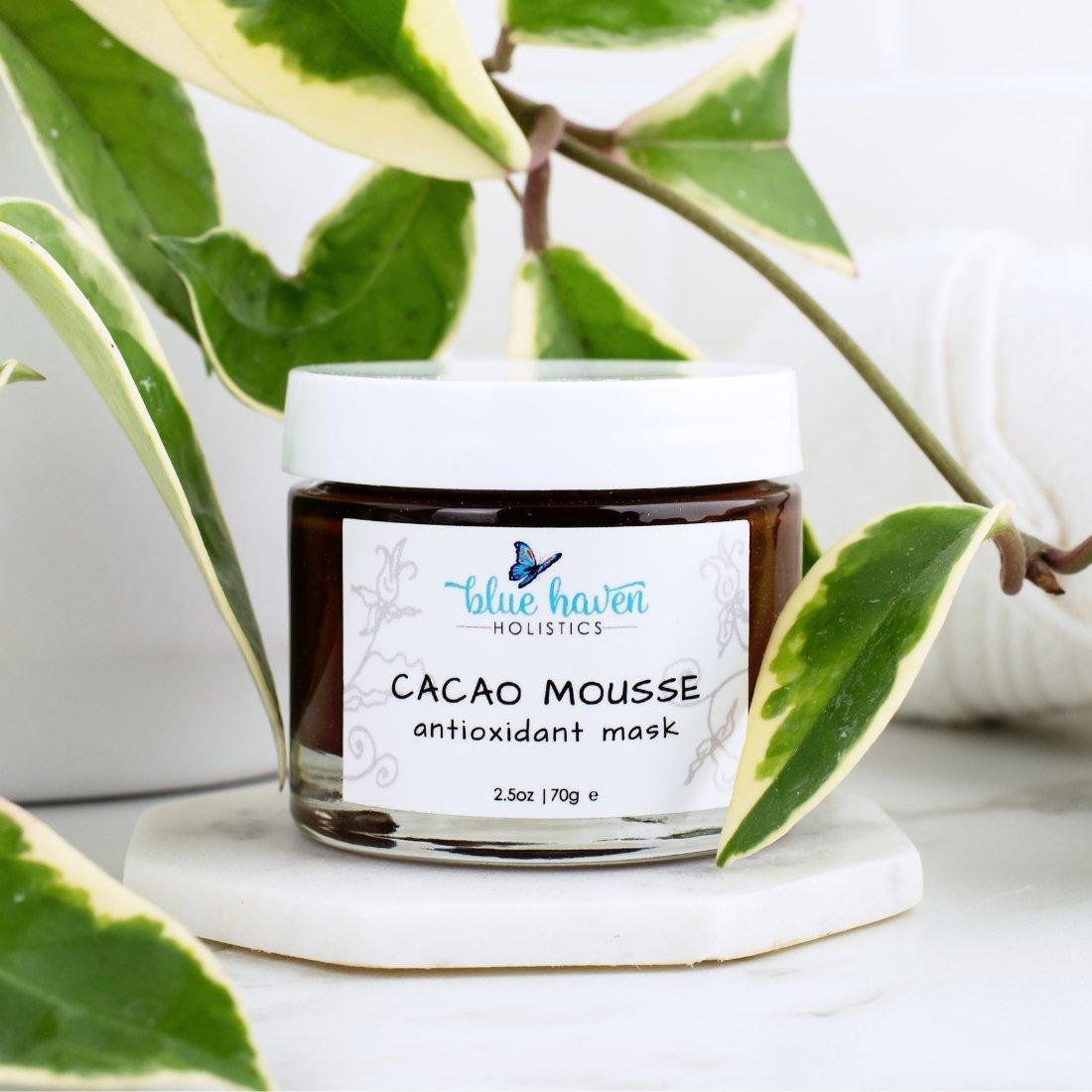 Cacao Mousse Antioxidant Face Mask - Blue Haven Holistics