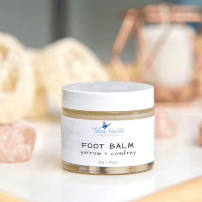 Foot Balm for Dry, Cracked Feet - Blue Haven Holistics