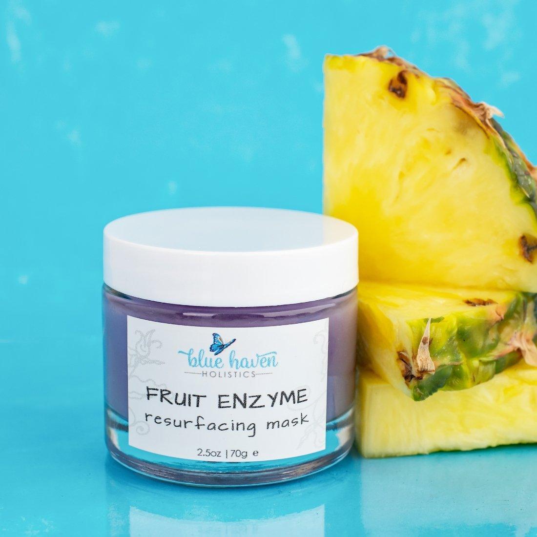 Fruit Enzyme Exfoliating Face Mask - Blue Haven Holistics