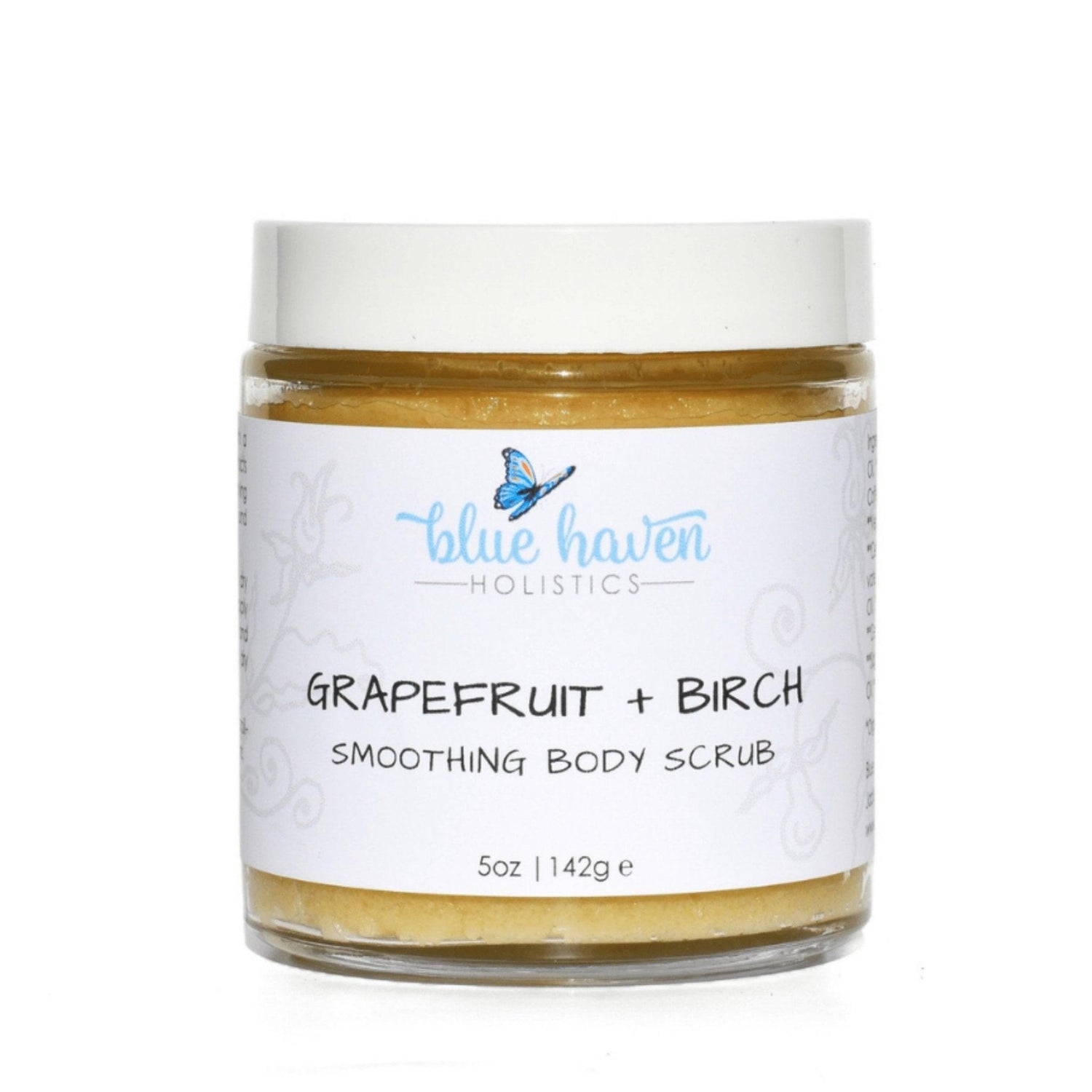 Grapefruit + Birch Smoothing Body Scrub - Blue Haven Holistics
