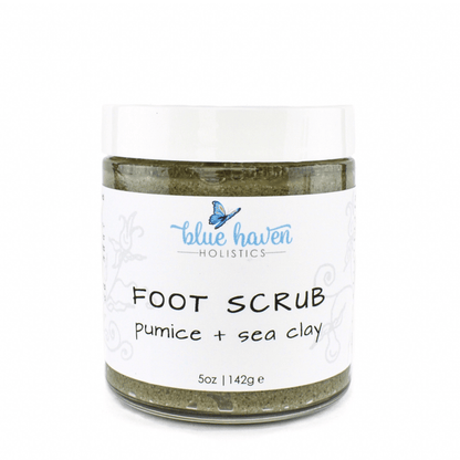 Pumice Exfoliating Foot Scrub  All Natural - Cruelty Free – Blue